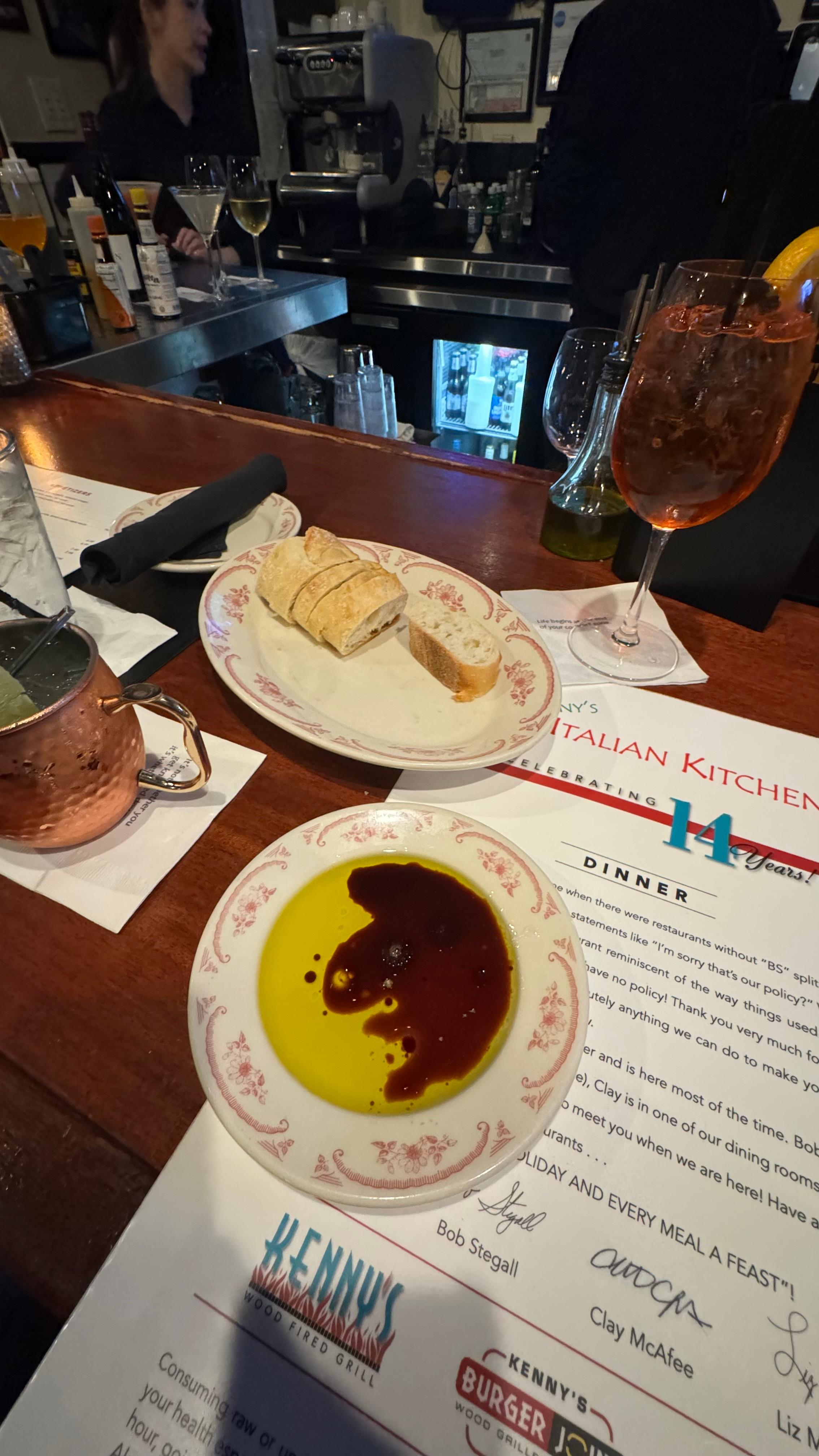 Kenny’s Italian kitchen