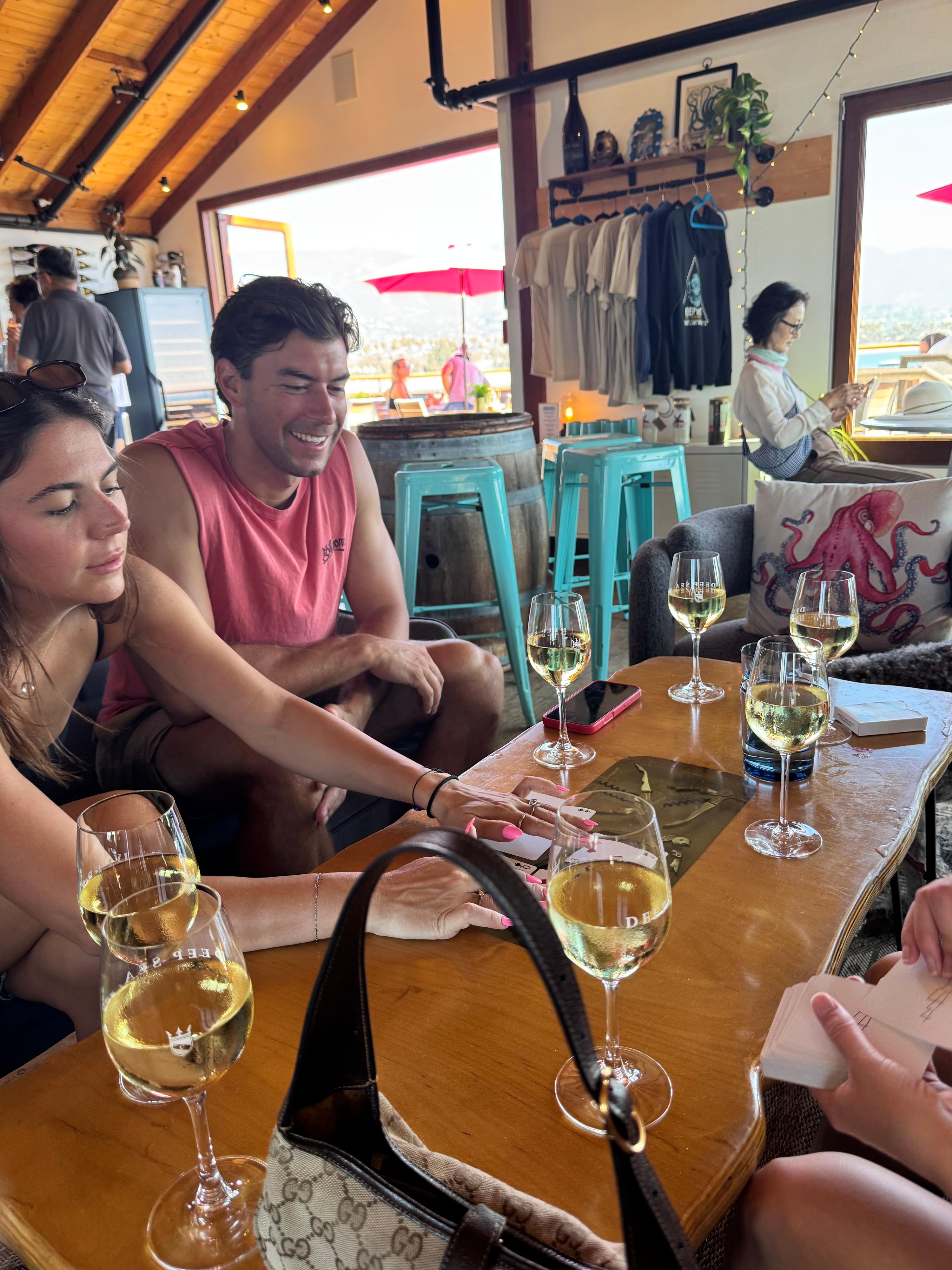 Deep sea tasting room